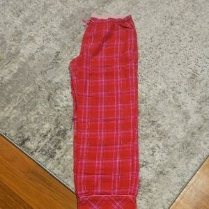 VS Christmas Red Plaid Pajama Pants